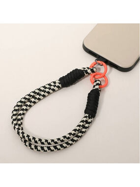 Unisex Unbranded Cell Phone Waistlet Lanyard One Size Black White